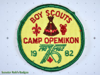 1982 Camp Opemikon